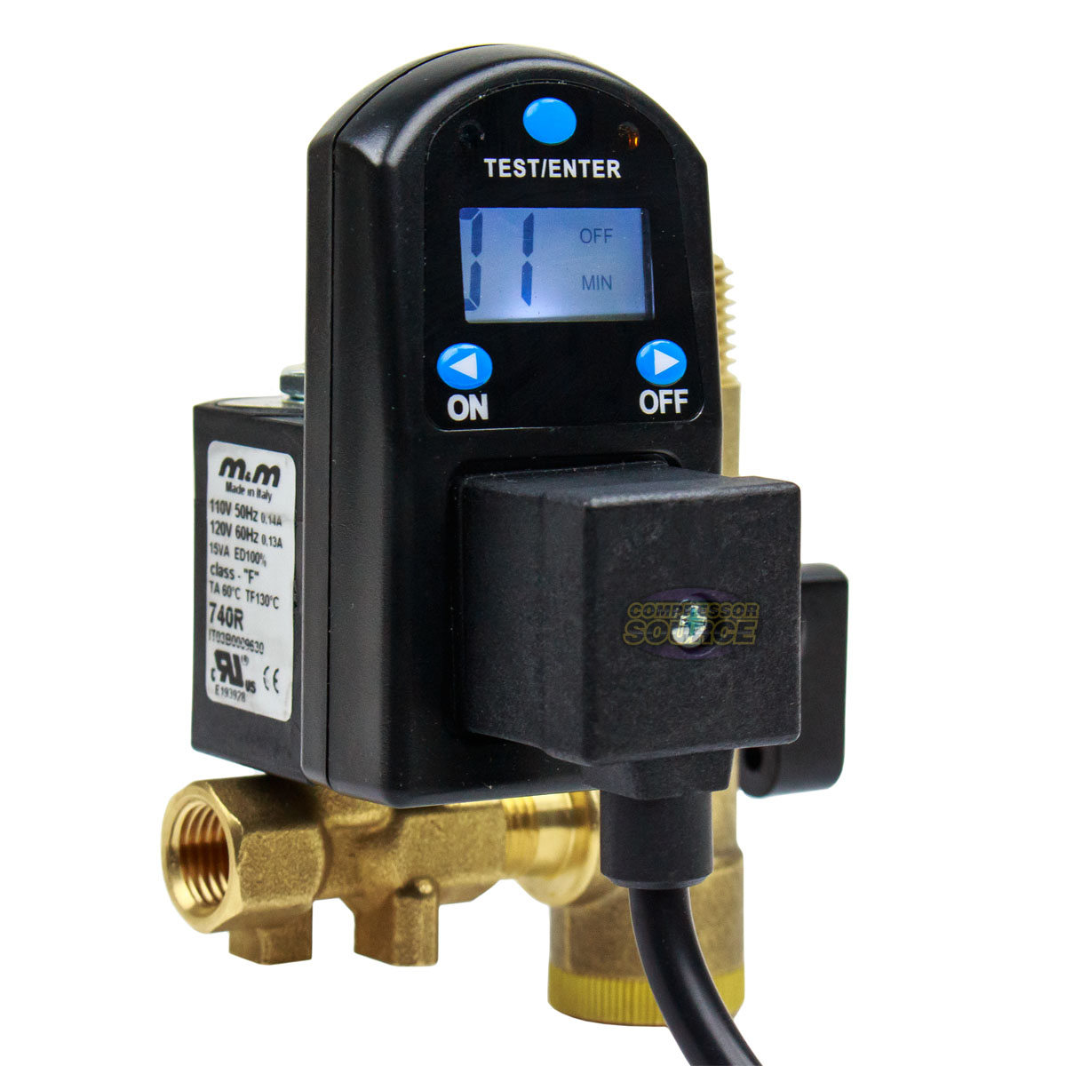 Digital Automatic Electronic Air Compressor Tank Drain Valve Moisture